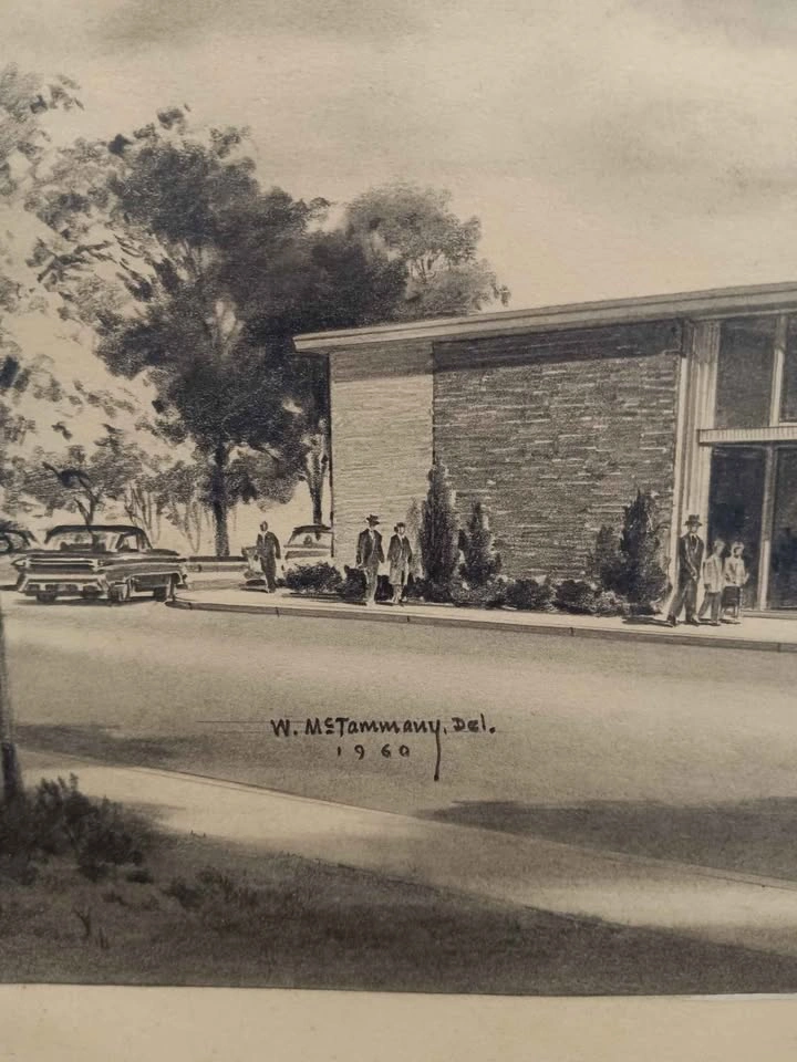 4 Vintage 1960 W. M. Tammany Architectural Renderings - photo 5