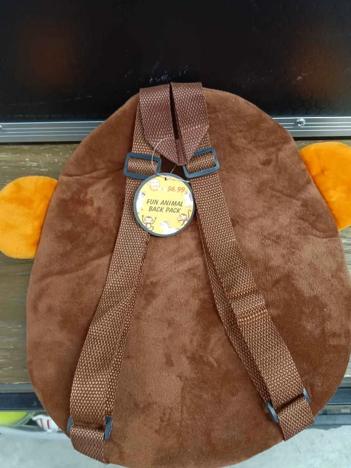 Monkey Plush Animal Backpack - photo 2