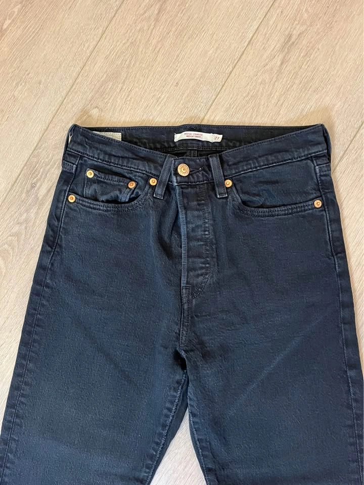 LEVI’S Black Faded Straight-Leg Women’s Jeans - photo 2