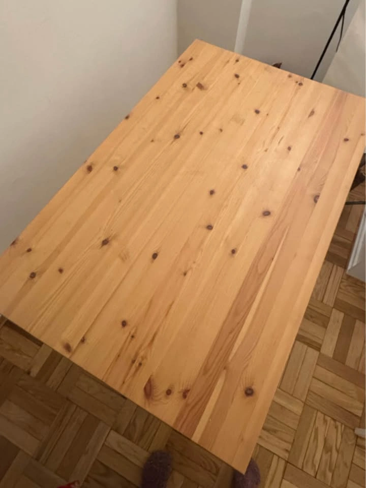 Ikea Lerhamn Table with 2 Chairs - photo 2