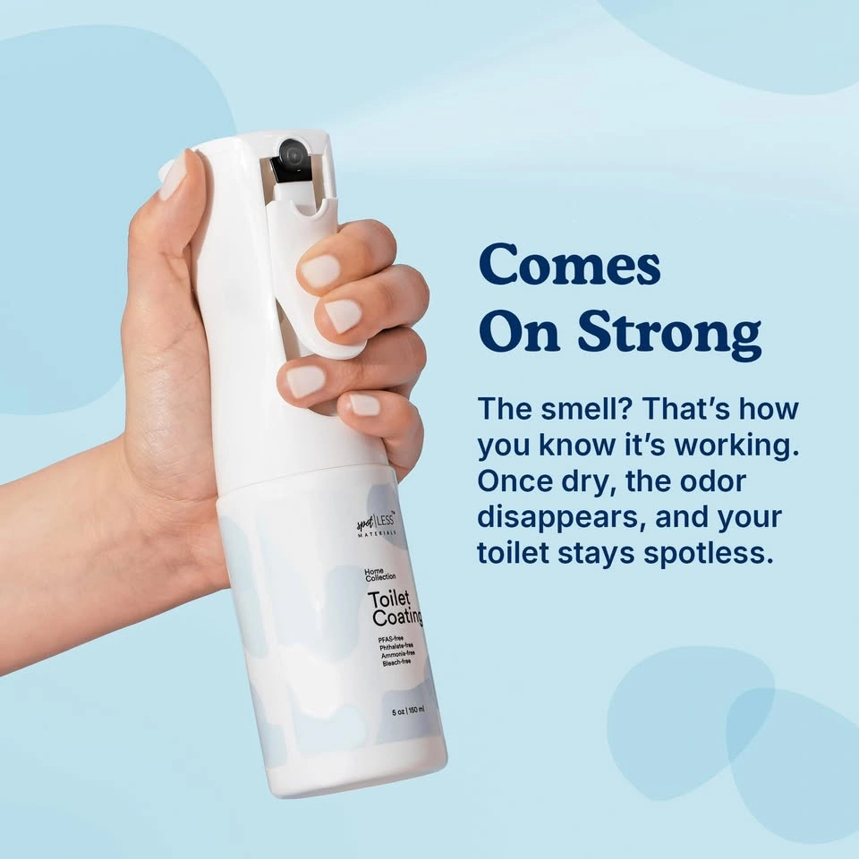 spot LESS Toilet Coating - Repels Stains, Less Scrubbing - photo 4