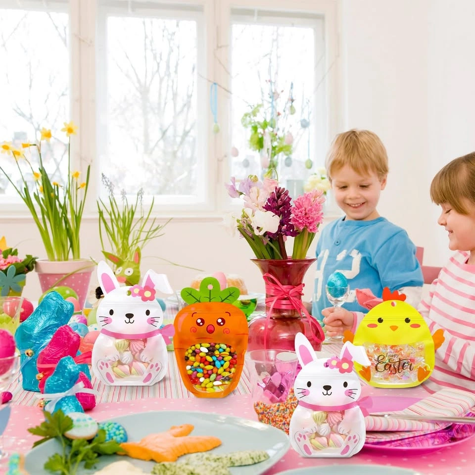 Easter Treat Bags - Bunny, Carrot, Chick - 60 Count - photo 4