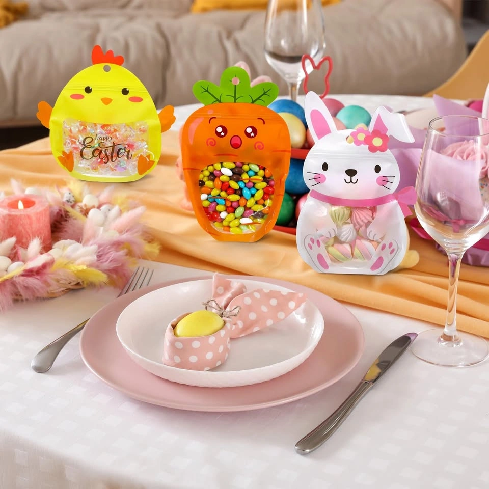 Easter Treat Bags - Bunny, Carrot, Chick - 60 Count - photo 5