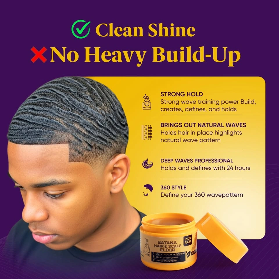 Ocean View Batana Hair & Scalp Elixir 360 Waves - photo 2