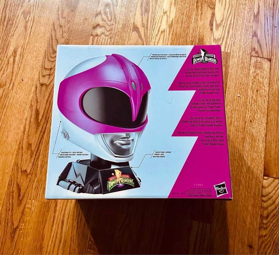 Power Rangers Lightning Collection Pink Ranger Helmet - photo 3