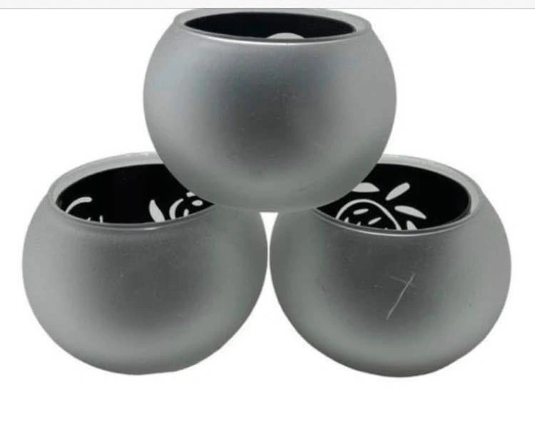 Retired PartyLite Shadow Lights Lantern Frosted Candle Holders F - photo 4