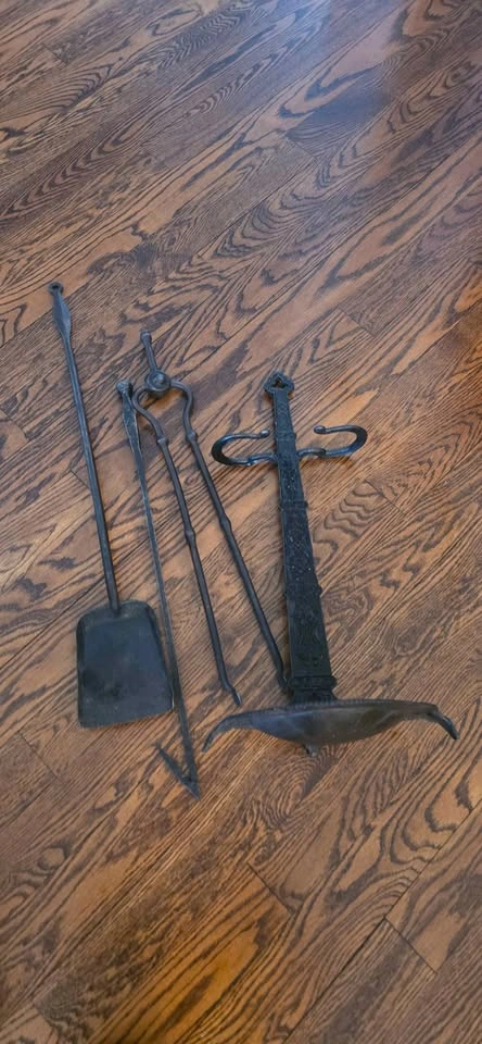 Ornate Fireplace Tool Set - photo 5