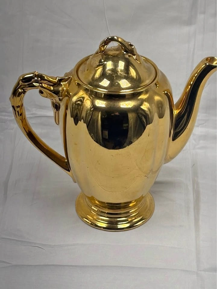 Royal Winton Grimwades Gold Coffee Pot