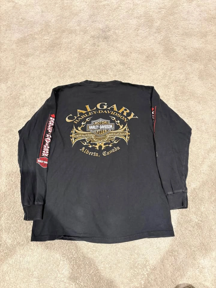Y2K Harley Davidson Long Sleeve - photo 3