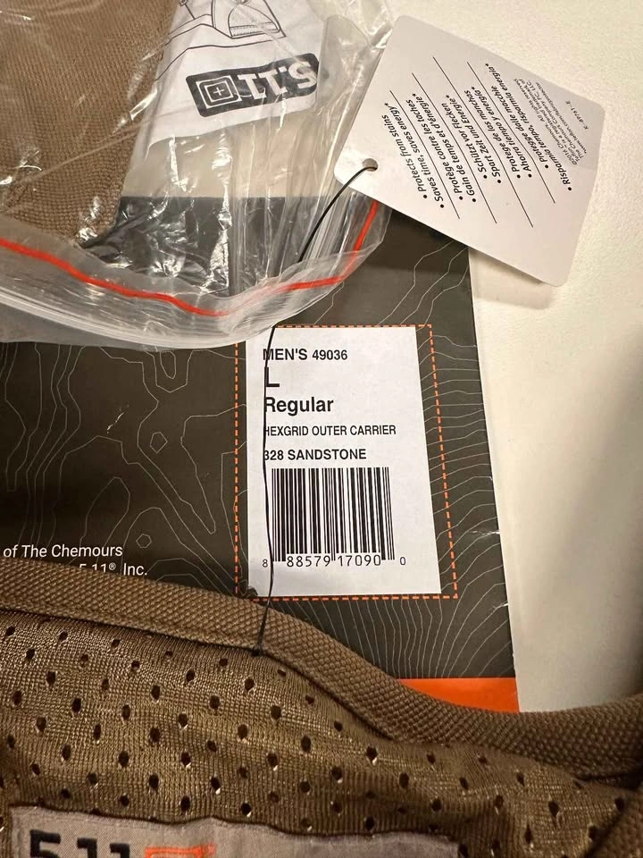 5.11 Tactical Vest Sandstone Size L Brand New - photo 4