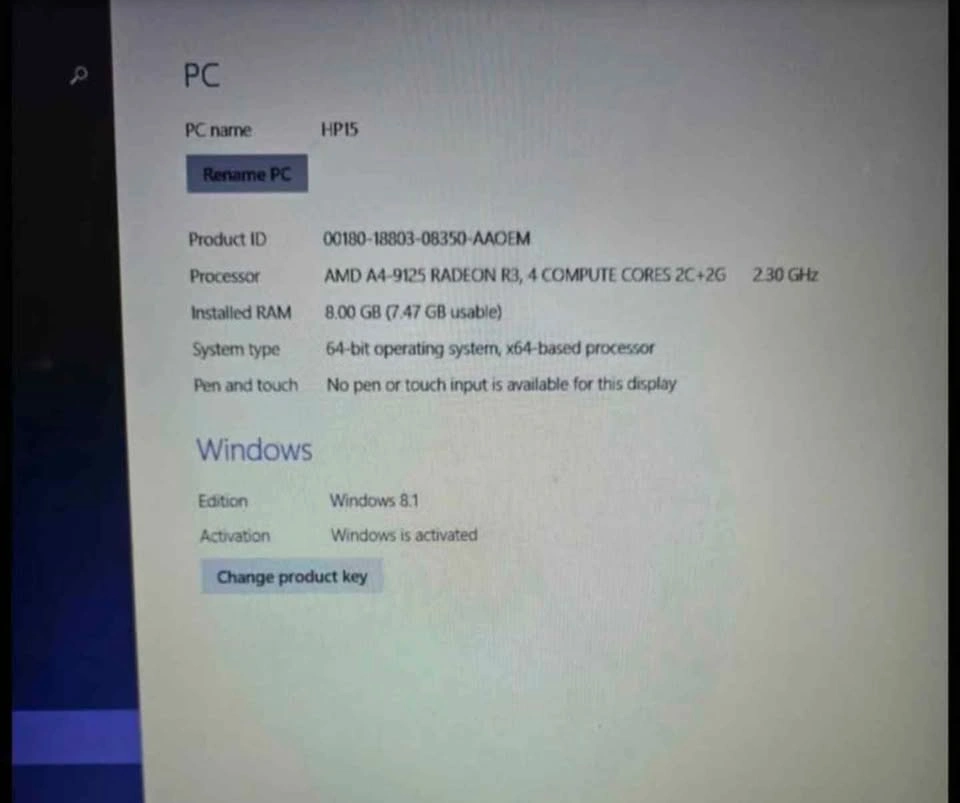 HP Model 15 Laptop - photo 3
