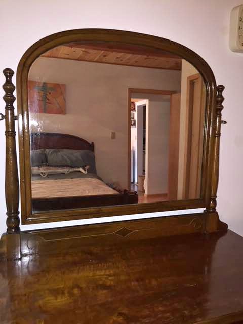 Antique Bed and Dresser Set