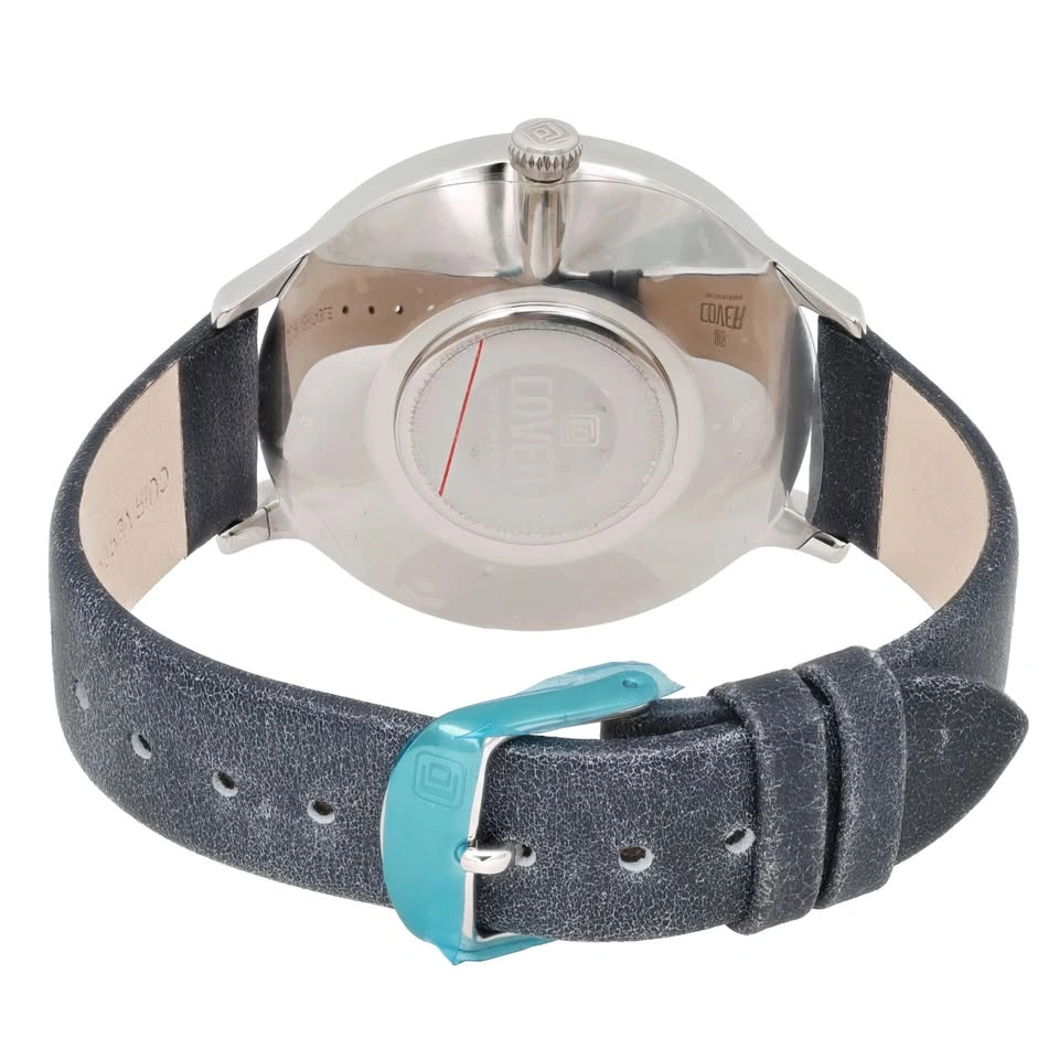 Cover Piedra 42mm Steel Silver Dial Grey Band Unisex Quartz Watc - photo 3