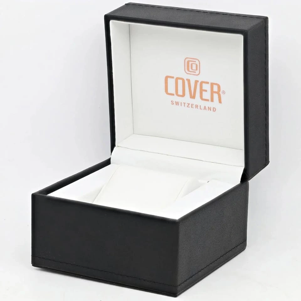 Cover Piedra 42mm Steel Silver Dial Grey Band Unisex Quartz Watc - photo 4