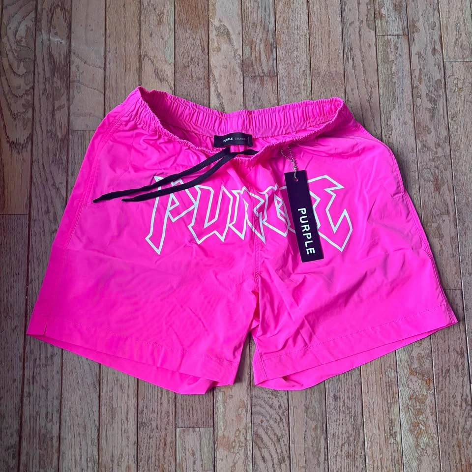 Purple Brand Swim Shorts Pink Size M NEW (Rare)
