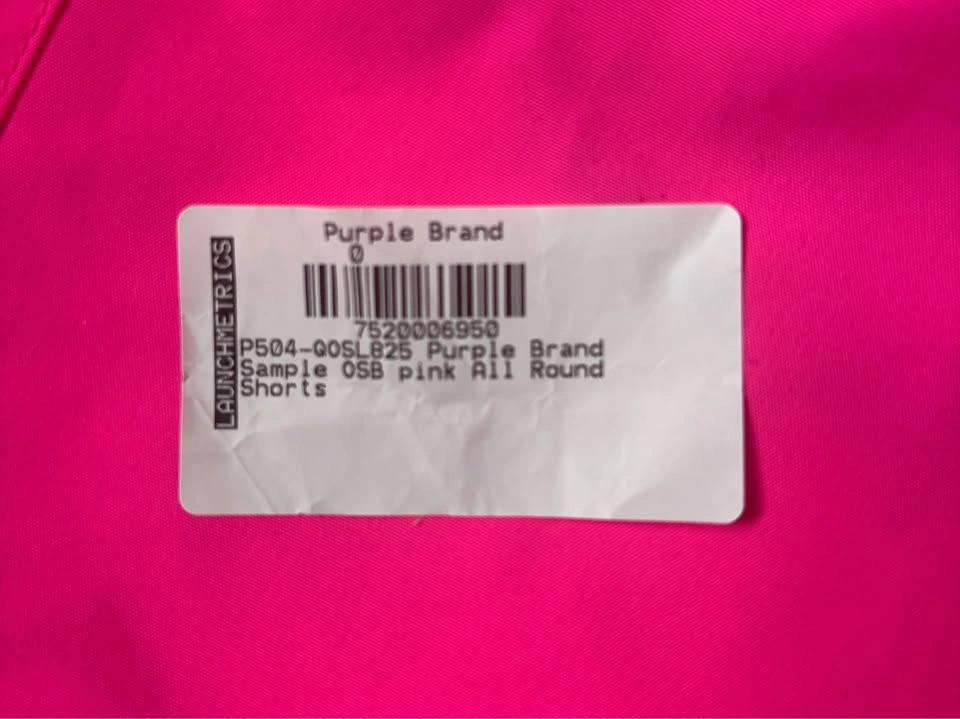 Purple Brand Swim Shorts Pink Size M NEW (Rare) - photo 4