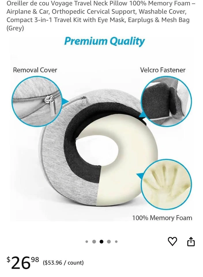 Travel Neck Pillow - photo 3