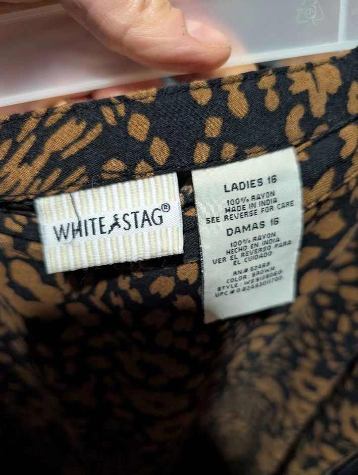 White Stag Floral Midi Skirt - photo 2