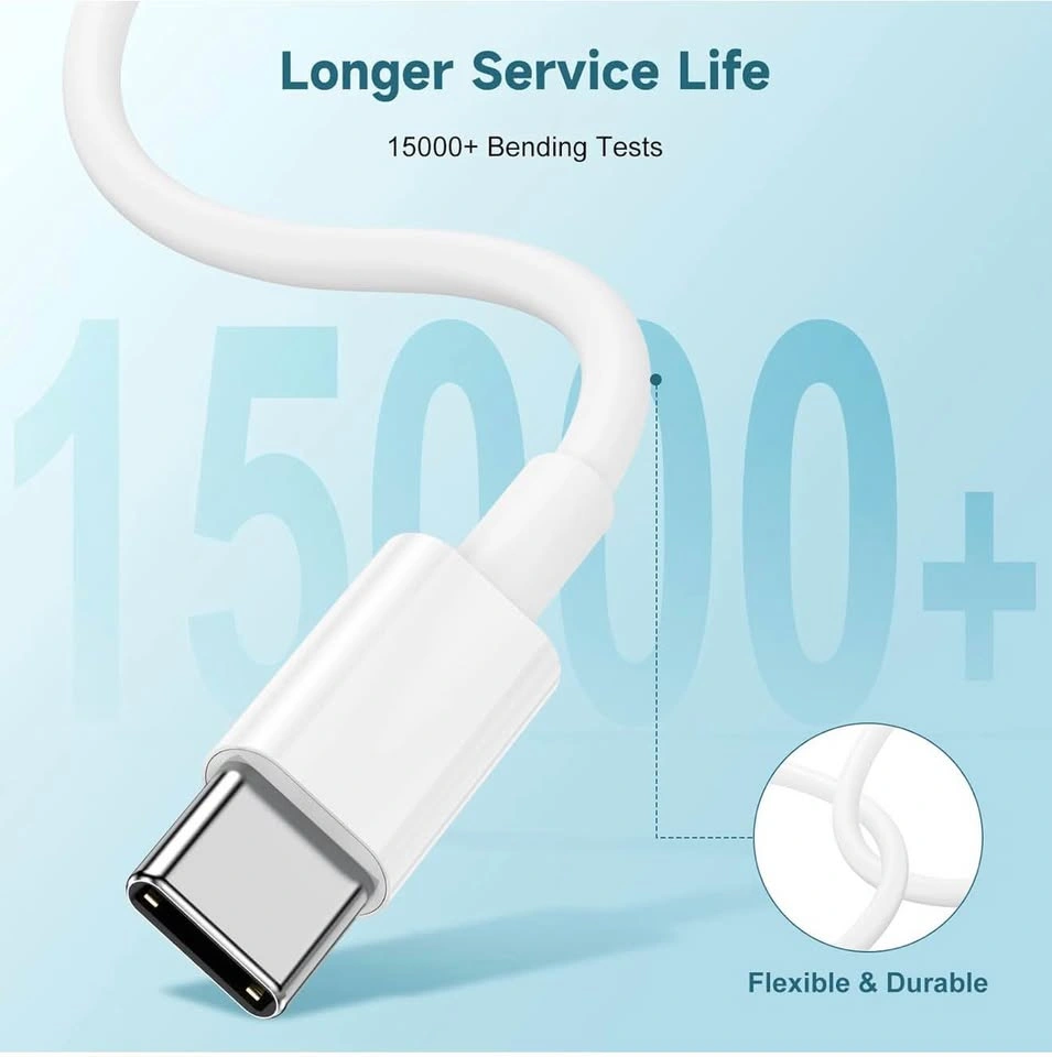 3 Packs 60W USB C to USB C Cables - Brand New - photo 4