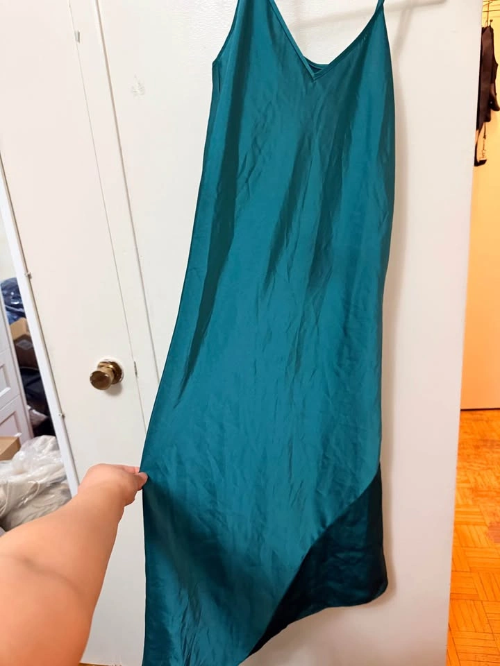 Silk dress - photo 3