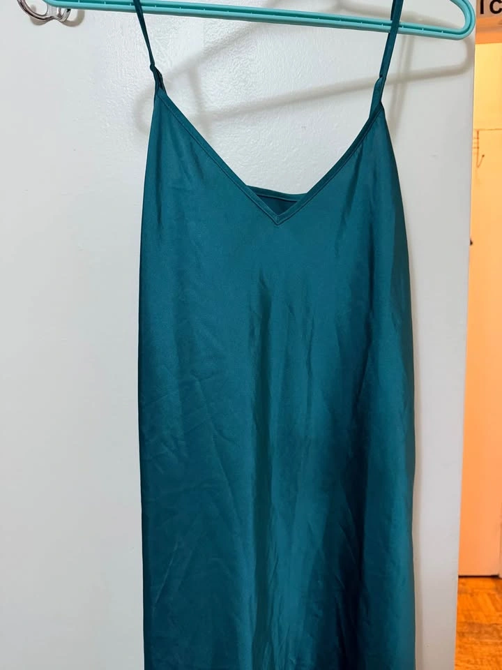 Silk dress - photo 4