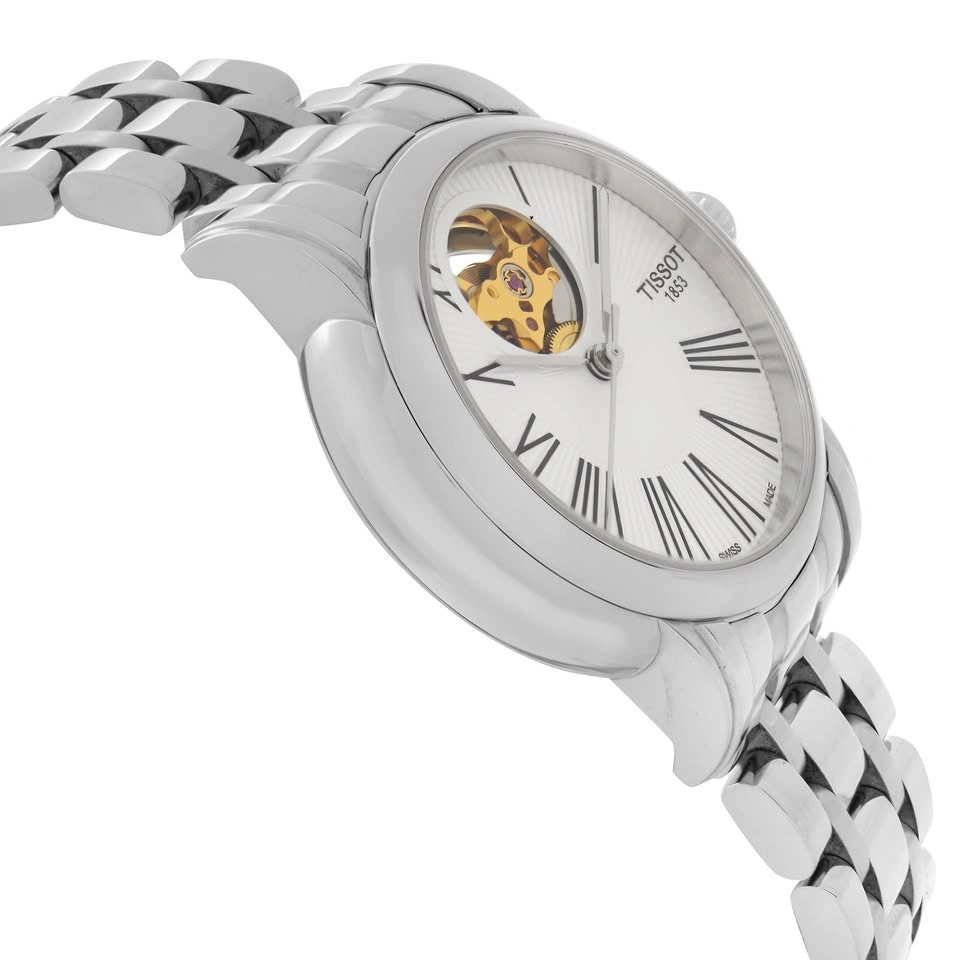 Tissot Lady Heart Steel Silver Dial Automatic Ladies Watch T050. - photo 2