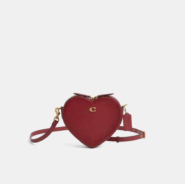 COACH Red Heart Crossbody 14 Bag – Blush pink - photo 2