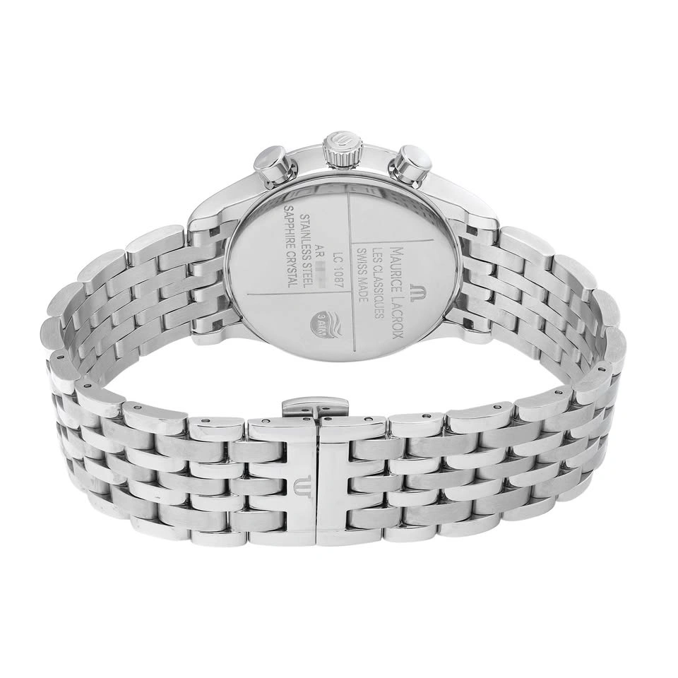 Maurice Lacroix Les Classiques 38mm Steel MOP Diamond Ladies Wat - photo 5