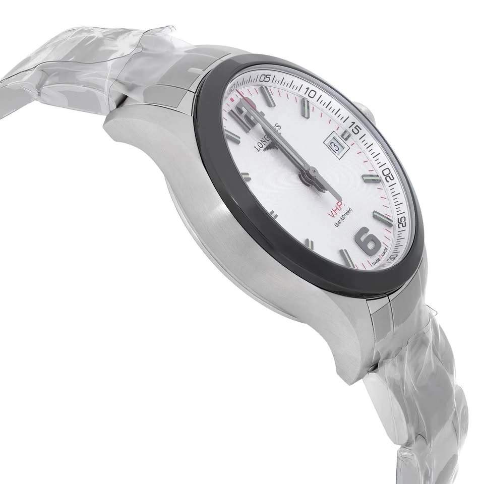 Longines Conquest VHP 41mm Steel Ceramic Watch L3.719.4.76.6 - photo 3