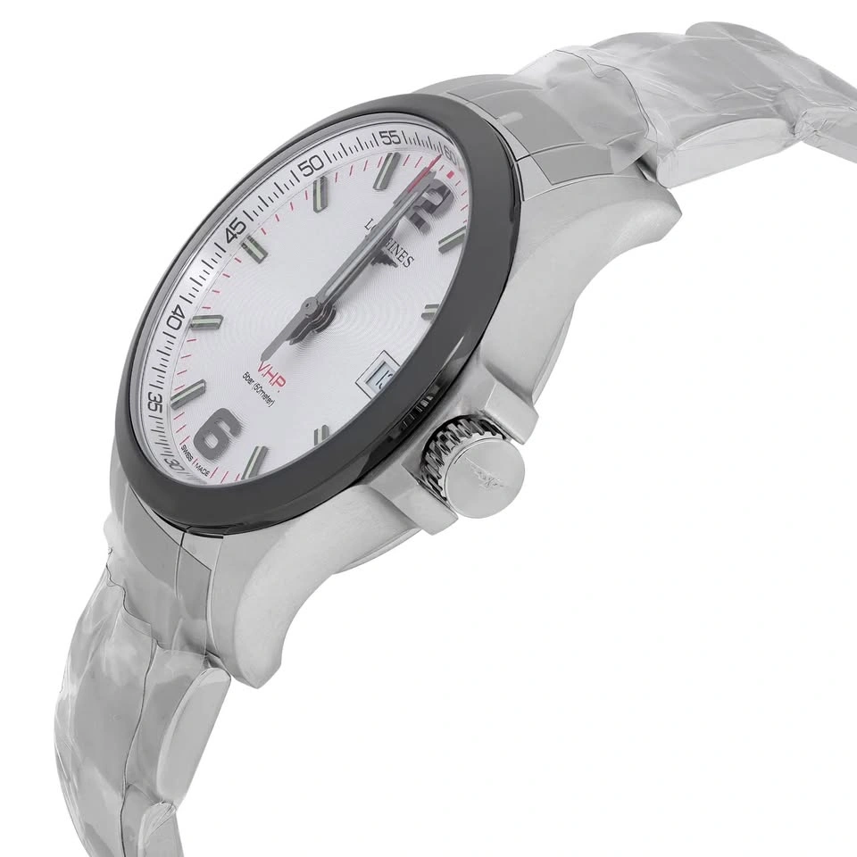 Longines Conquest VHP 41mm Steel Ceramic Watch L3.719.4.76.6 - photo 4