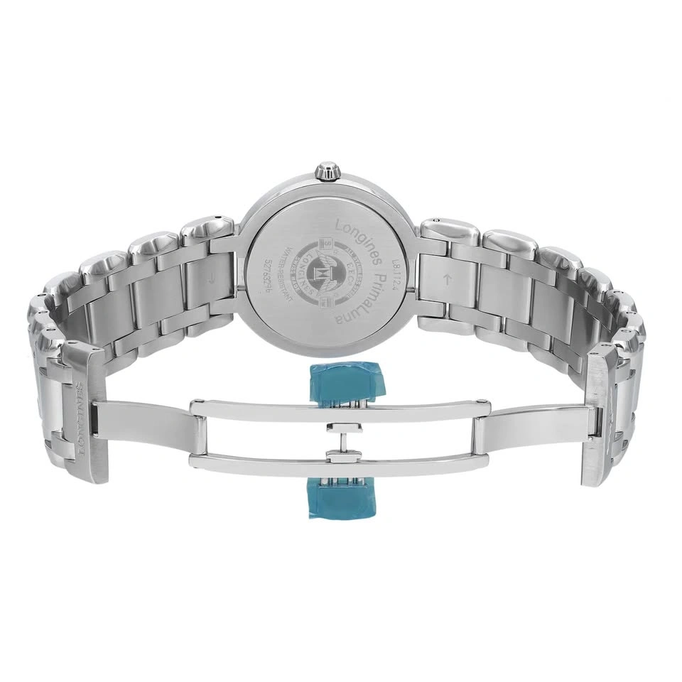 Longines PrimaLuna 30mm Steel Silver Dial Quartz Ladies Watch L8 - photo 3