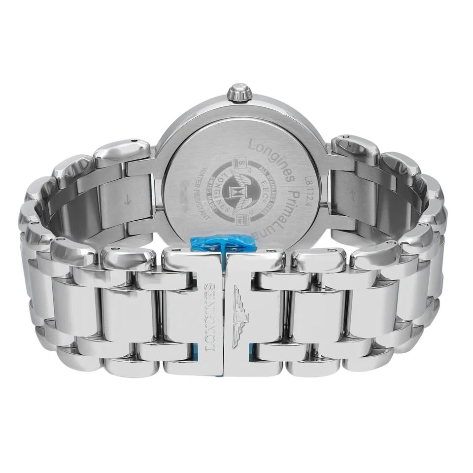 Longines PrimaLuna 30mm Steel Silver Dial Quartz Ladies Watch L8 - photo 4