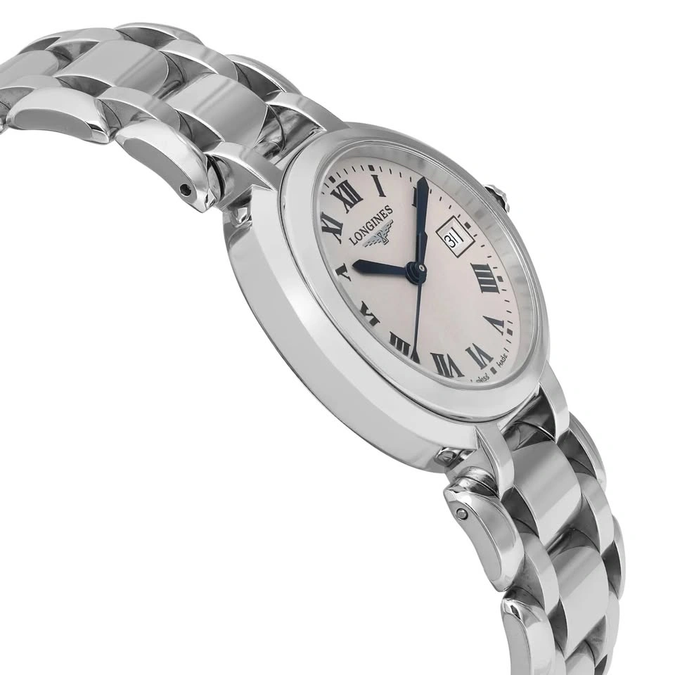 Longines PrimaLuna 30mm Steel Silver Dial Quartz Ladies Watch L8 - photo 5
