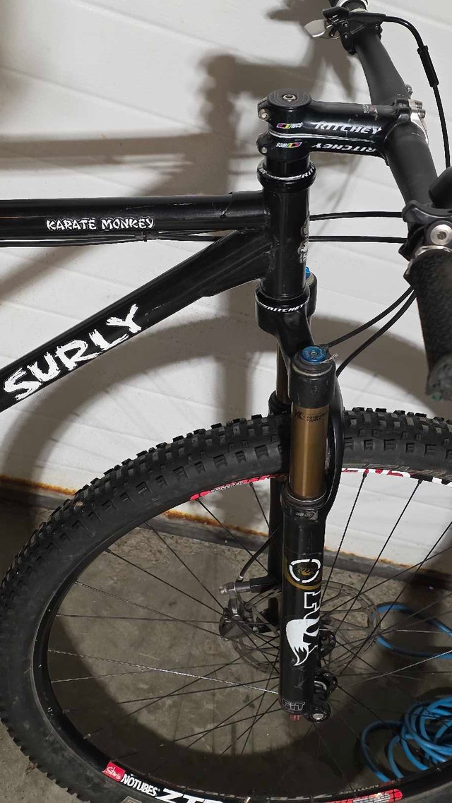 Surly Karate Monkey 29er Single Speed, Fox fork remote lockout - photo 2
