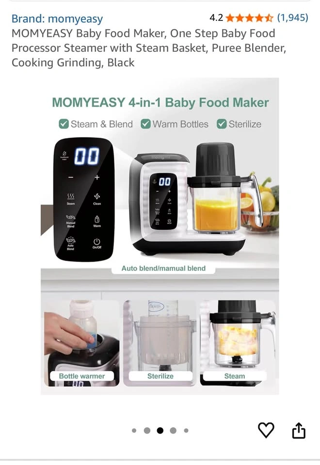 Baby food maker - photo 3