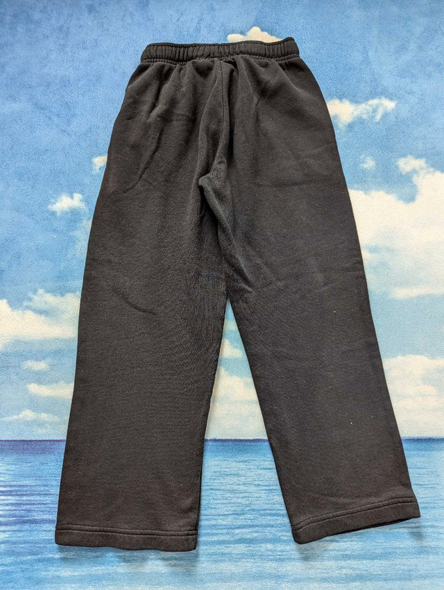 Old Navy 8Y Boys M black fleeced pants wide - photo 2
