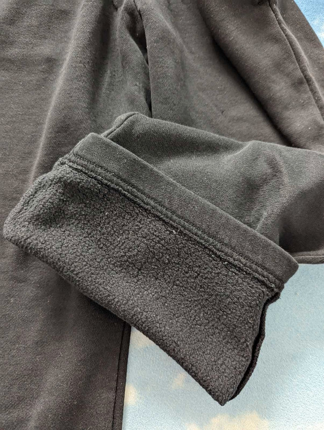 Old Navy 8Y Boys M black fleeced pants wide - photo 5