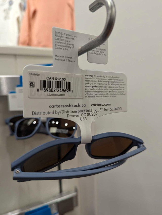 Carter's kids sunglasses S (4-6Y) - photo 4