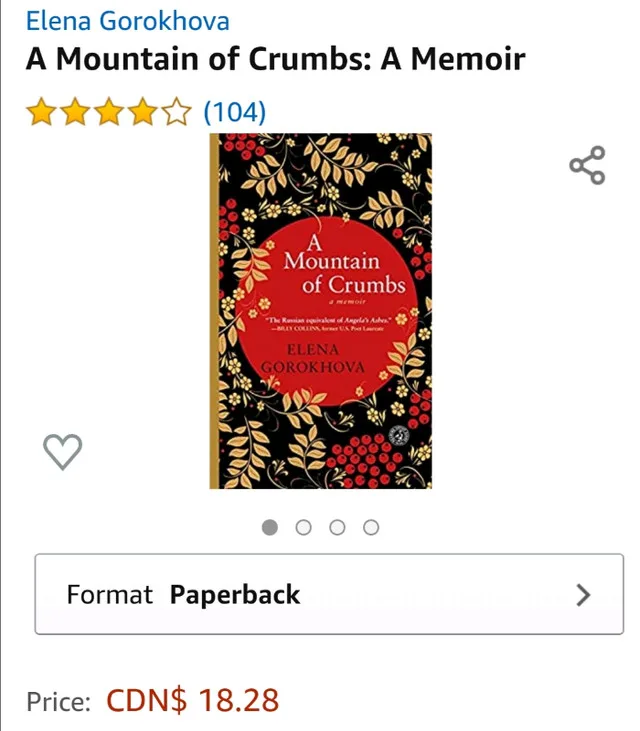 A Mountain of Crumbs: A Memoir thumbnail