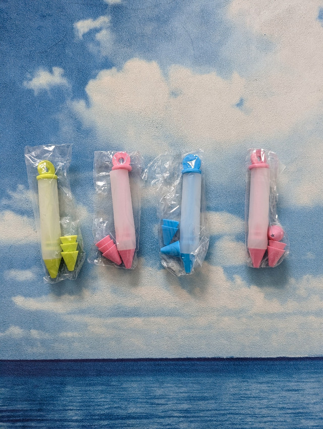 Brand new silicone food writing pen with different nozzles - photo 4