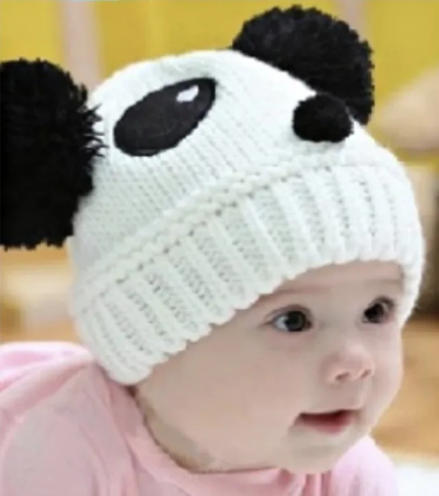 Panda baby hat thumbnail