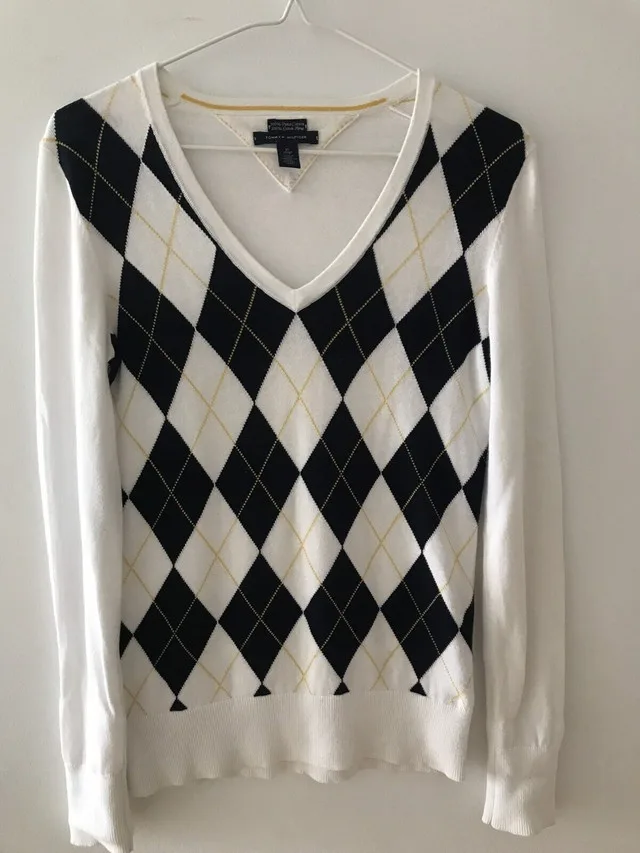 EUC Tommy Hilfiger Cotton Sweater Ladies XS thumbnail