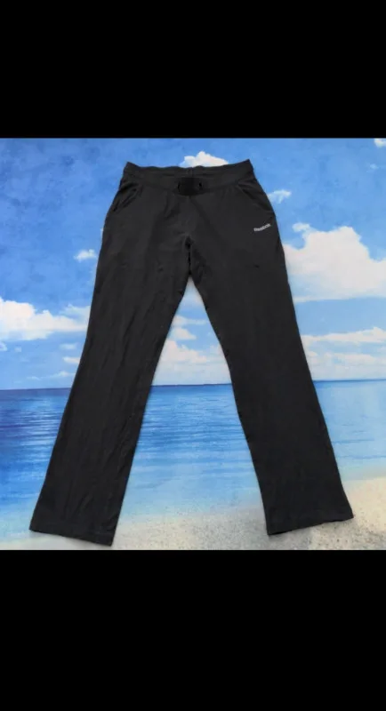 XS Reebok cotton pants with side pockets thumbnail