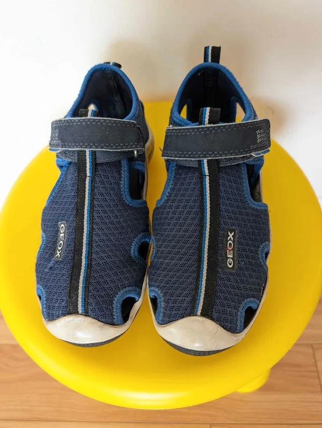 Geox Kids Blue Sandles Size 1, EU 32 thumbnail