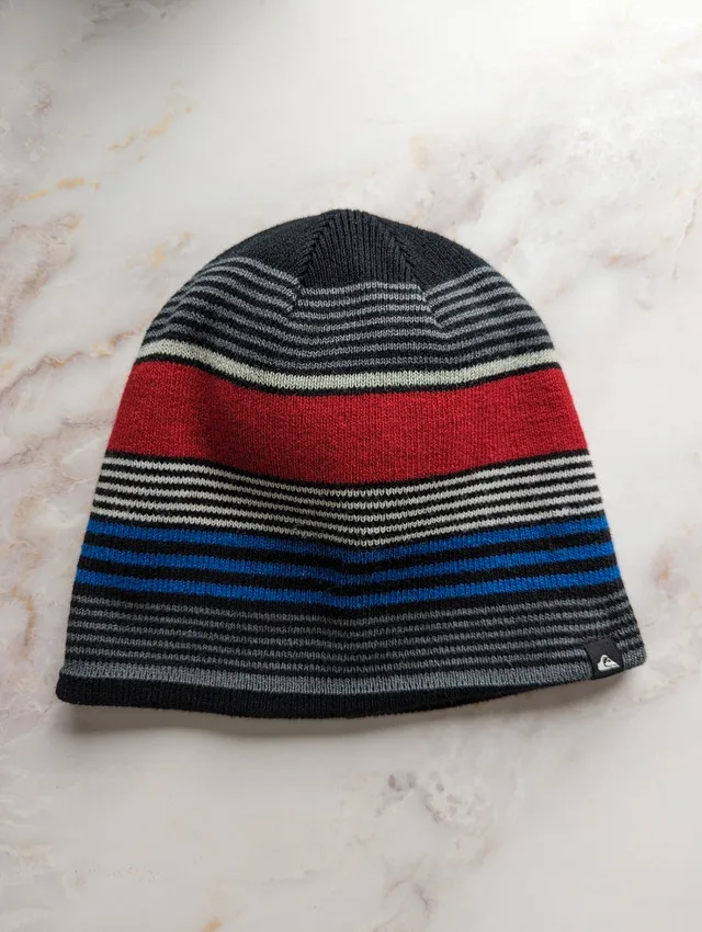 Kids 3-6Y cotton stripes beanie thumbnail