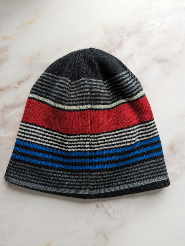 Kids 3-6Y cotton stripes beanie - photo 2