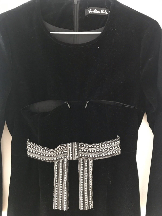 Little Black Dress for Breastfeeding Moms size XS - photo 2
