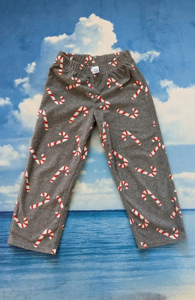 2 pairs of Carter's Kids 6A holiday pj pants thumbnail