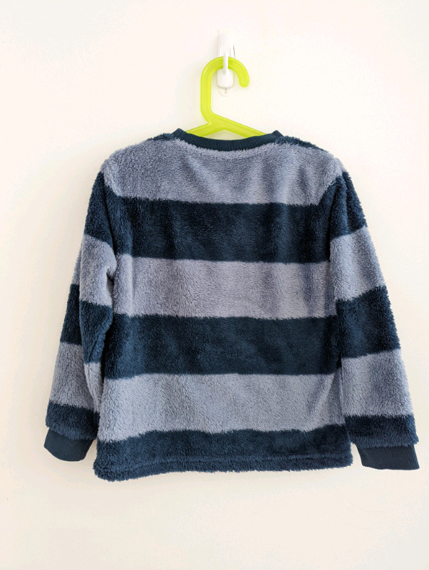 6T Uniqlo Kids x Disney fleece stripes shirt size 120 - photo 4