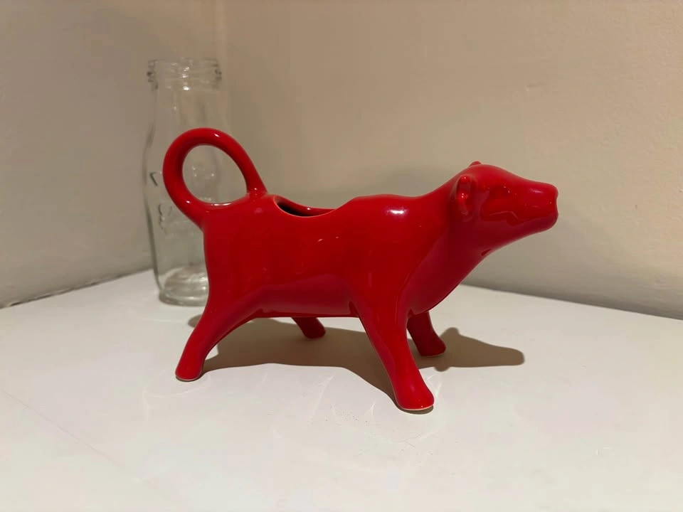 The Pioneer Woman "Flea Market" Red Cow Creamer - photo 2